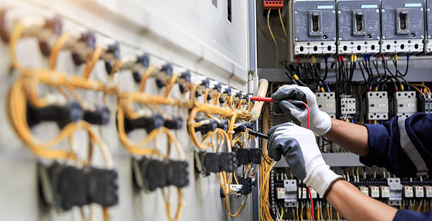 Professional Electrician technician working in Warrenton, OR